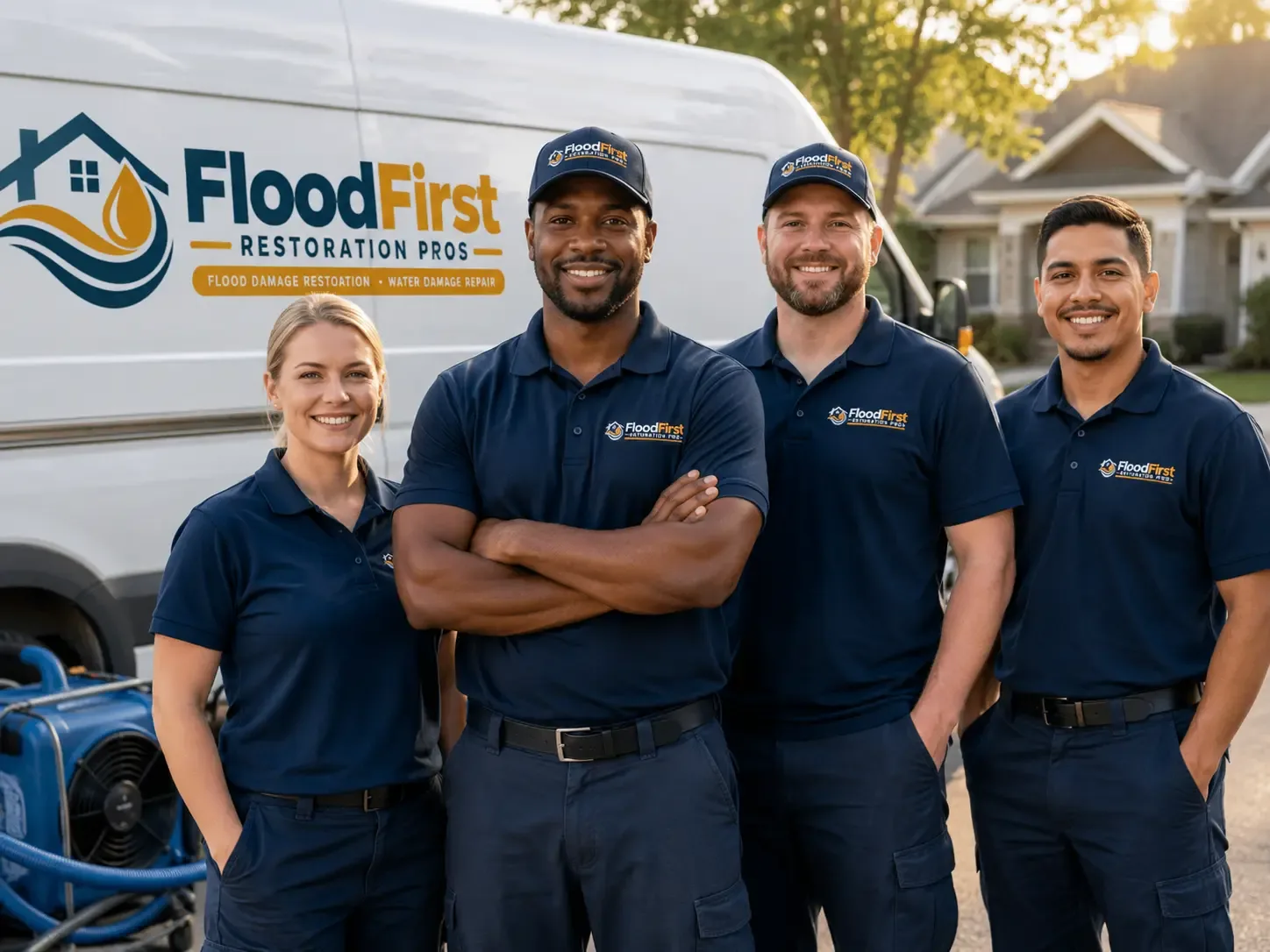 Flood Damage Restoration company in Cameron, WV